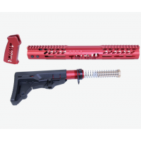 AR-15 ‘TRUMP 2024 SERIES’ LIMITED EDITION COMPLETE FURNITURE SET - ANODIZED RED